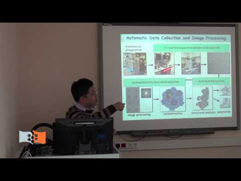 Lecture "Cryo-Electron Microscopy Method in Structure Biology" by Ping Zhu in SibFU